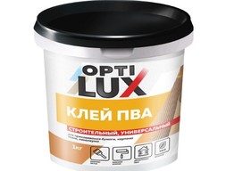 Клей ПВА Оптилюкс строительно-универсальный 1 кг